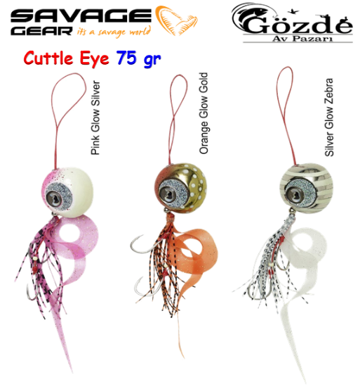 Savage gear Cuttle Eye 75 Gr Suni Yem resmi