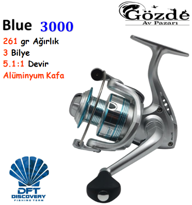 Discovery Blue 3000 3 Bilye Olta Makinesi   resmi