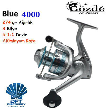 Discovery Blue 4000 3 Bilye Olta Makinesi  resmi