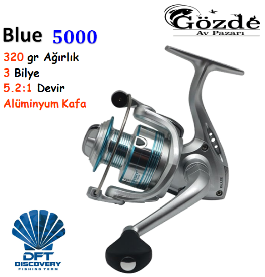 Discovery Blue 5000 3 Bilye Olta Makinesi  resmi