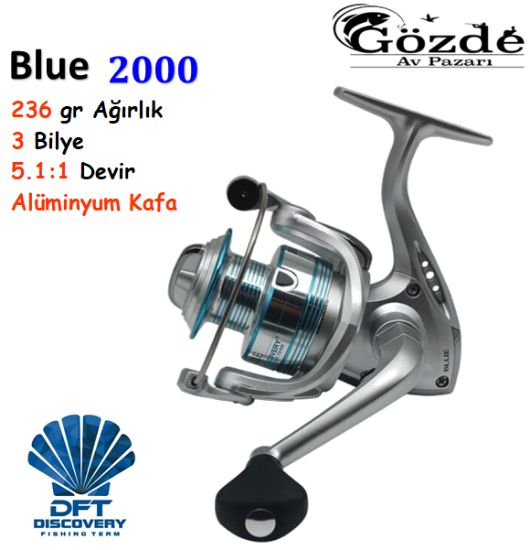 Discovery Blue 2000 3 Bilye Olta Makinesi  resmi