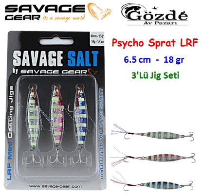 Savage gear Psycho Sprat Lrf Casting Jigs 3 Adet 18 gr için ayrıntıları göster Savage gear Psycho Sprat Lrf Casting Jigs 3 Adet 18 gr resmi
