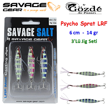 Savage gear Psycho Sprat Lrf Casting Jigs 3 Adet 14 gr için ayrıntıları göster Savage gear Psycho Sprat Lrf Casting Jigs 3 Adet 14 gr resmi