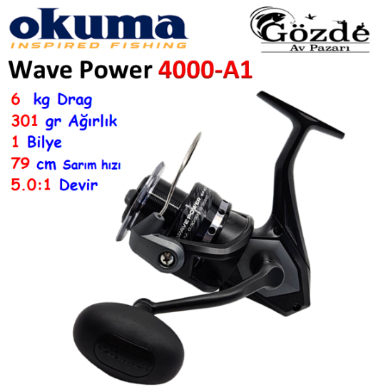 Okuma Wave Power WP-4000A 1 Bilye Makine  resmi