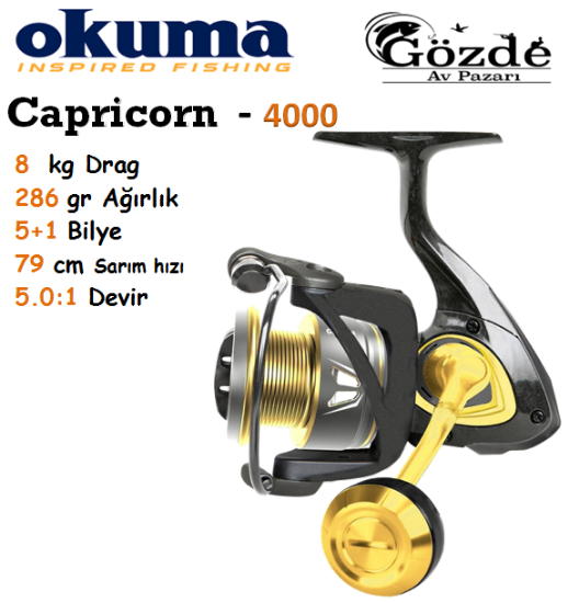 Okuma Capricorn CC-4000A 5+1 Bilye Makine  resmi